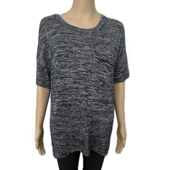 rag & bone Heathered Gray Short Sleeve Tee - Picture 1 of 6